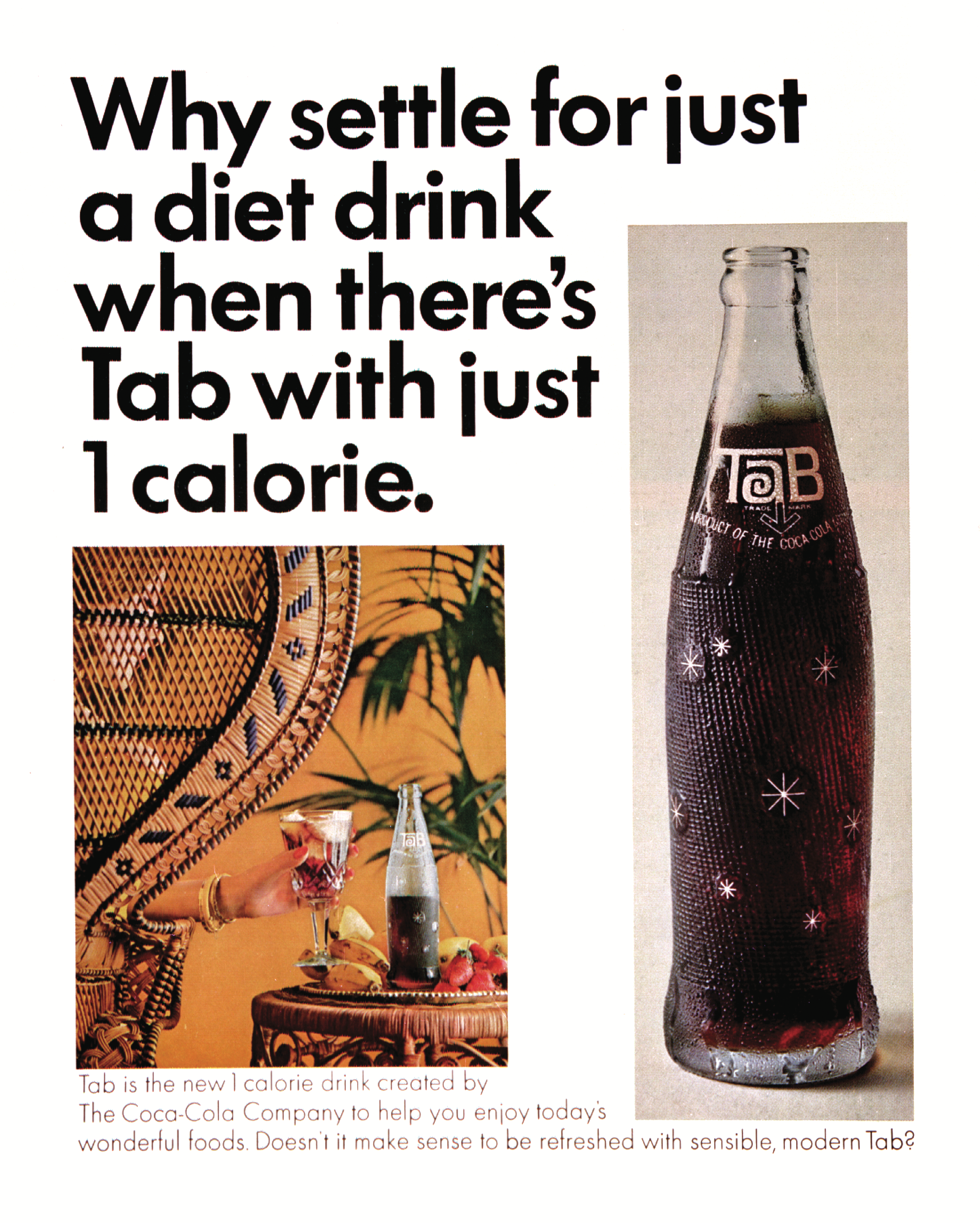 1960s Tab ad