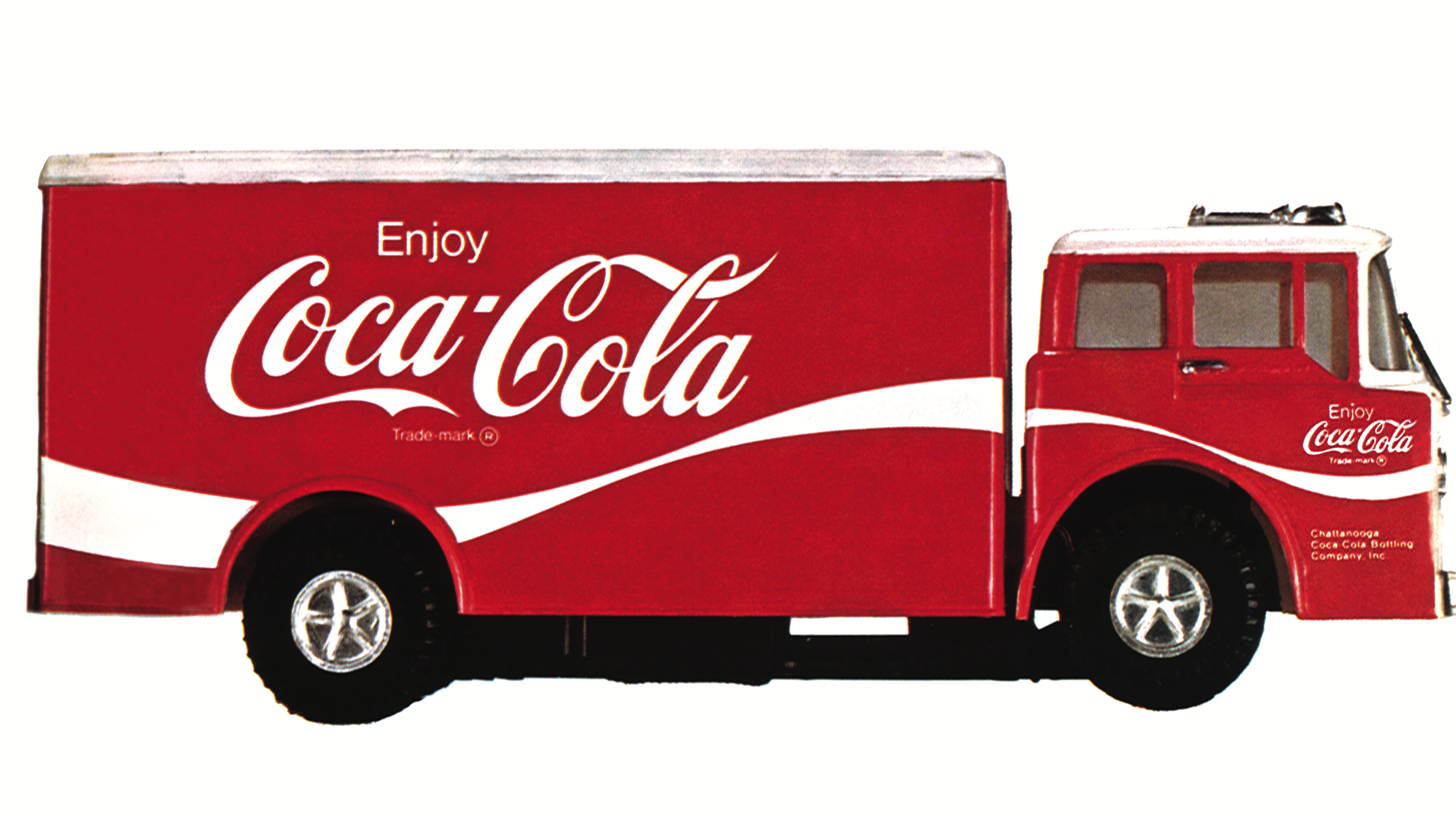 1960s Coca-Cola truck with new graphic look