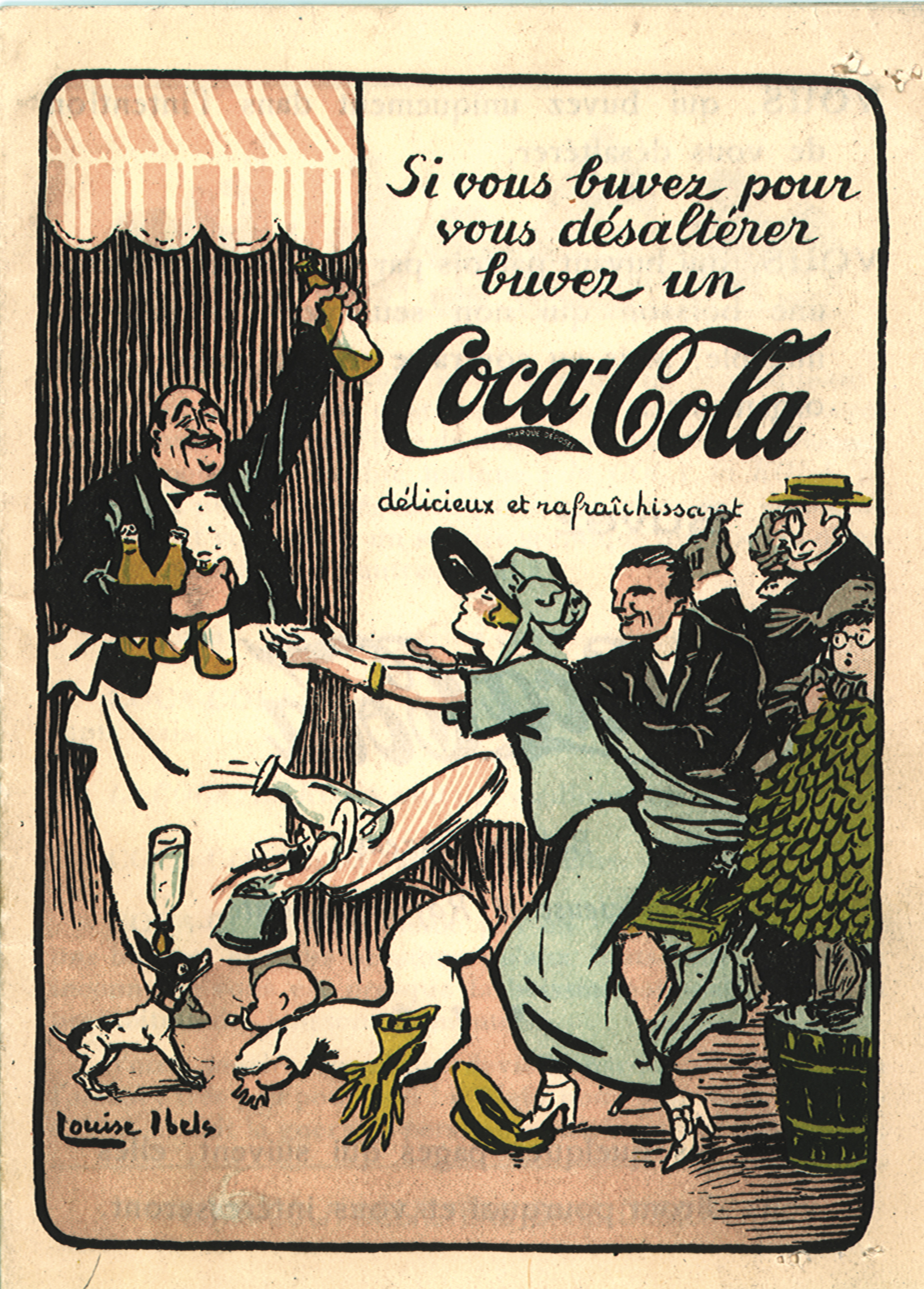 Lillian Nordica in Coca-Cola ad