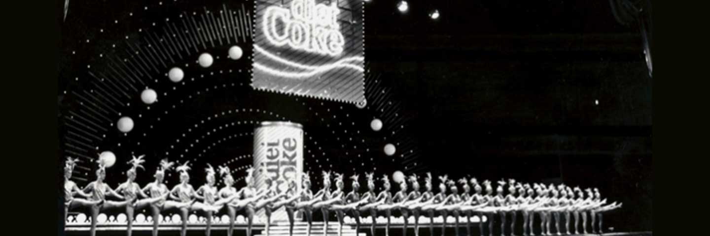 The Rockettes perform at Diet Coke's global premiere in July 1982., The Rockettes perform at Diet Coke's global premiere in July 198 Diet Coke Premiere Rockettes