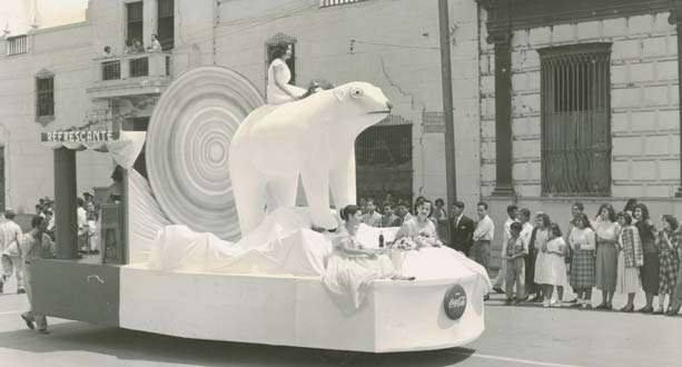 Old photo of Coca-Cola Carnival Platform