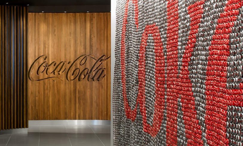 Coca-Cola hallway