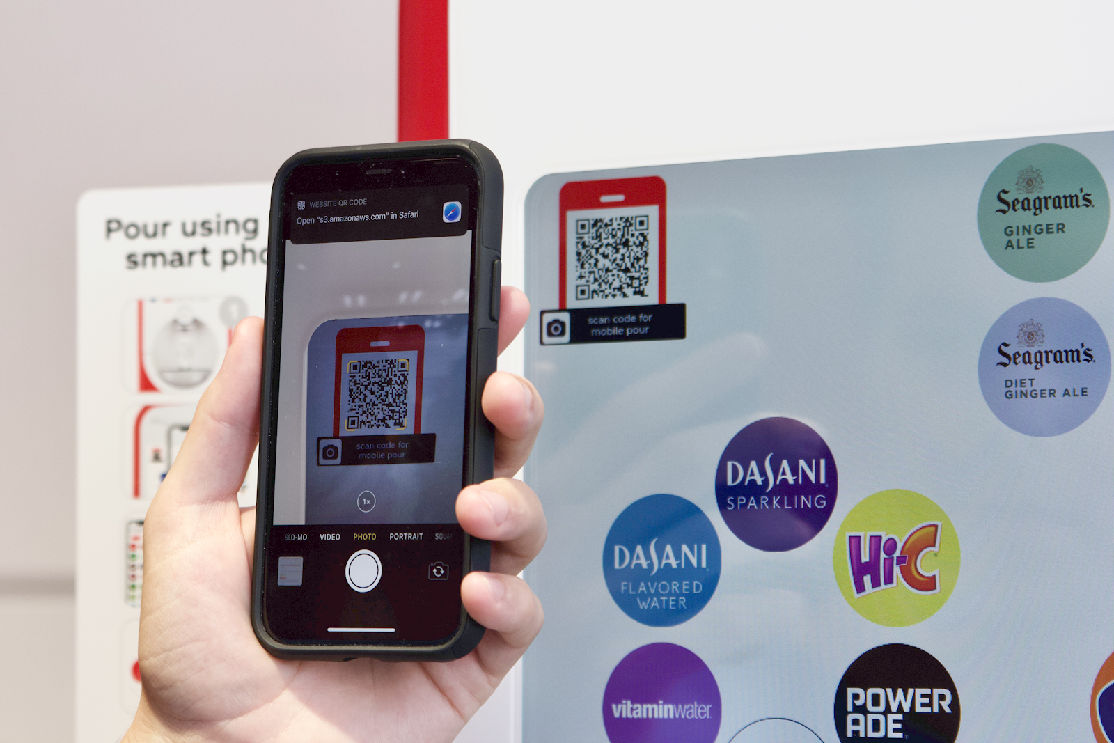 QR code scanning