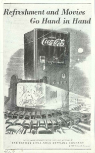 Drive-In Theatre Coke Ad