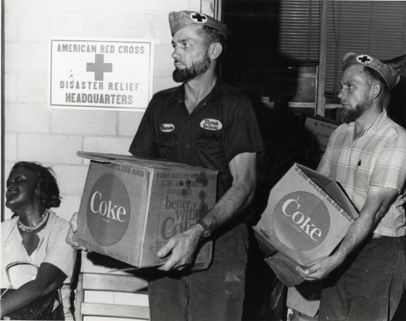 Coca-Cola and Red Cross in 1969