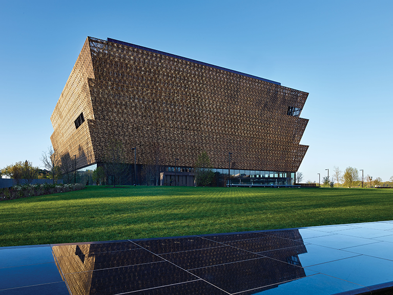 an exterior view of the smithsonian cultural center