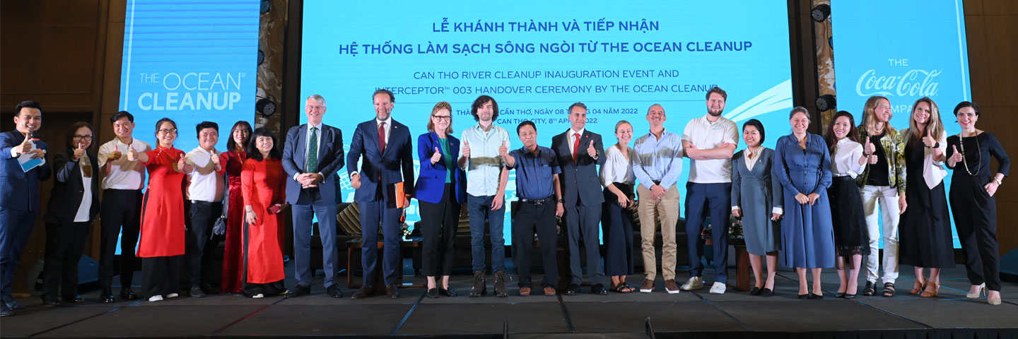 The Ocean Cleanup and The Coca-Cola Company Mark Partnership Milestone in Vietnam 