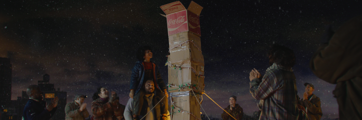 Image from Coca-Cola "Real Magic at Christmas" campaign 