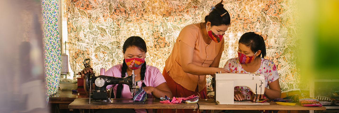 Celebrating International Women's Day in Myanmar