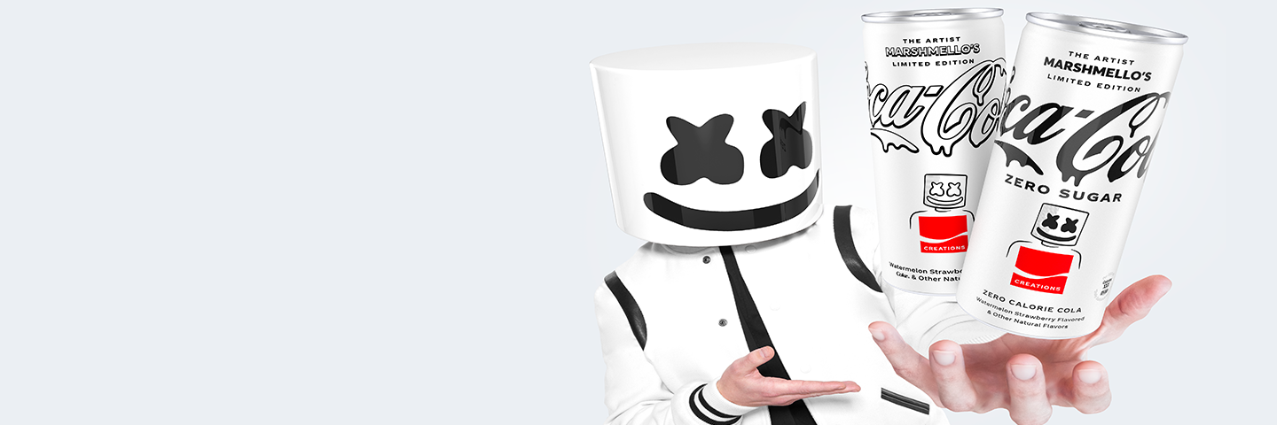 Coca-Cola Drops New Coke Creation with Cultural Icon Marshmello Coca-Cola Drops New Coke Creation with Cultural Icon Marshmello