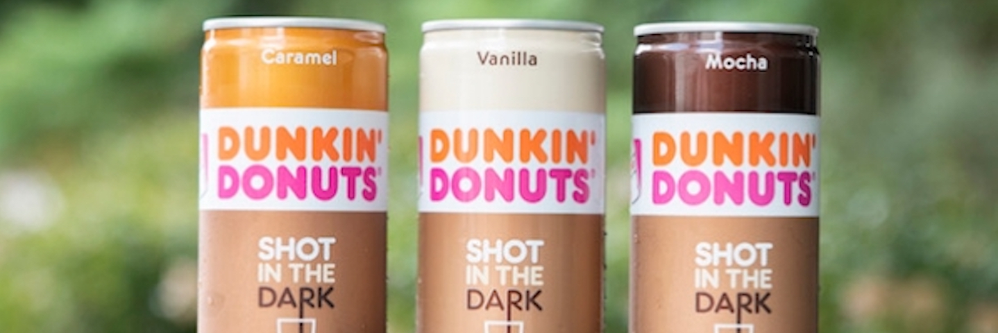 Dunkin’ Donuts is giving the ready-to-drink (RTD) category another jolt with the launch of Shot in the Dark coffee espresso blend