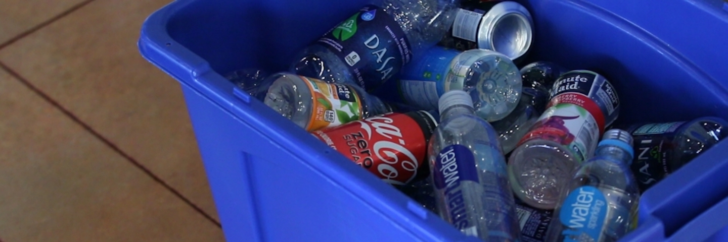 recycling bottles