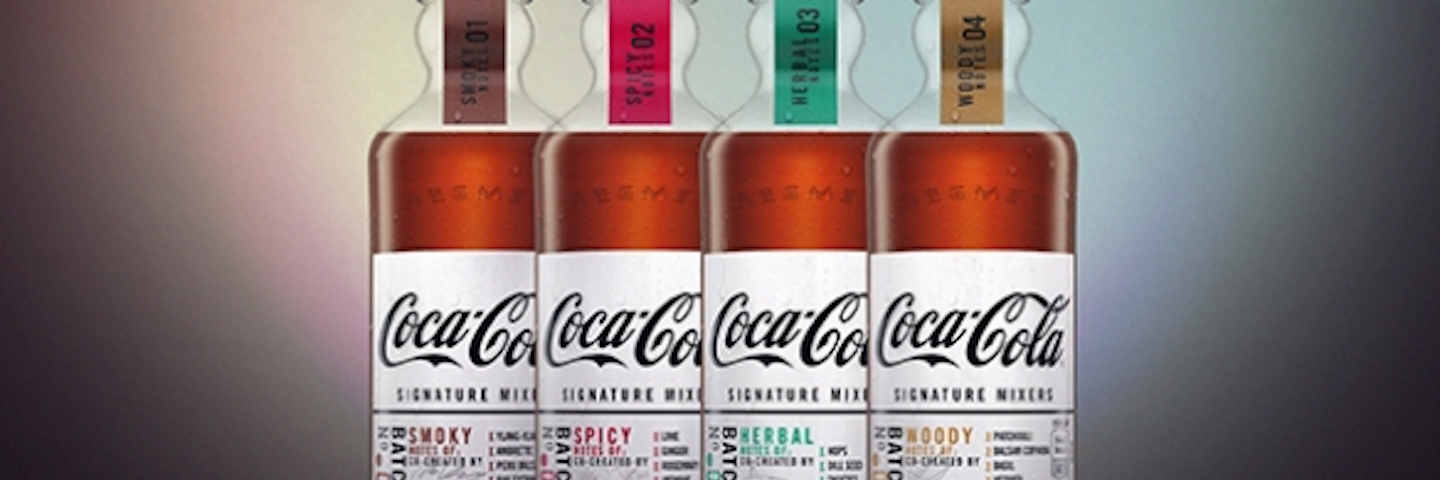 Coca-Cola is teaming up with some of the world's most innovative mixologists