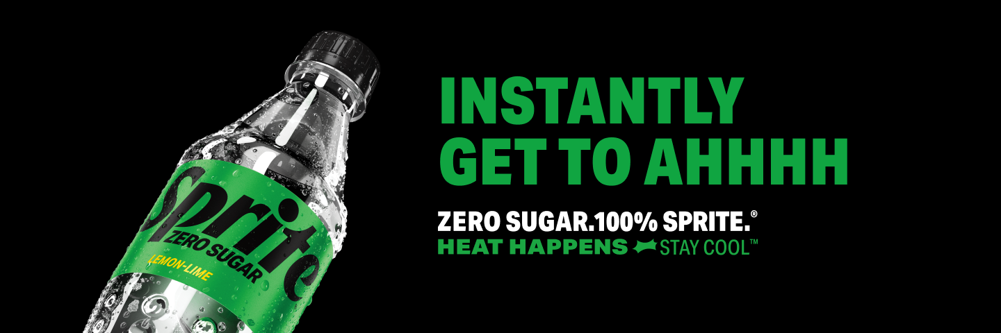Zero Sugar, 100% Sprite: Global Campaign Shows How Sprite Zero Sugar Sticks to the Essentials of Refreshment