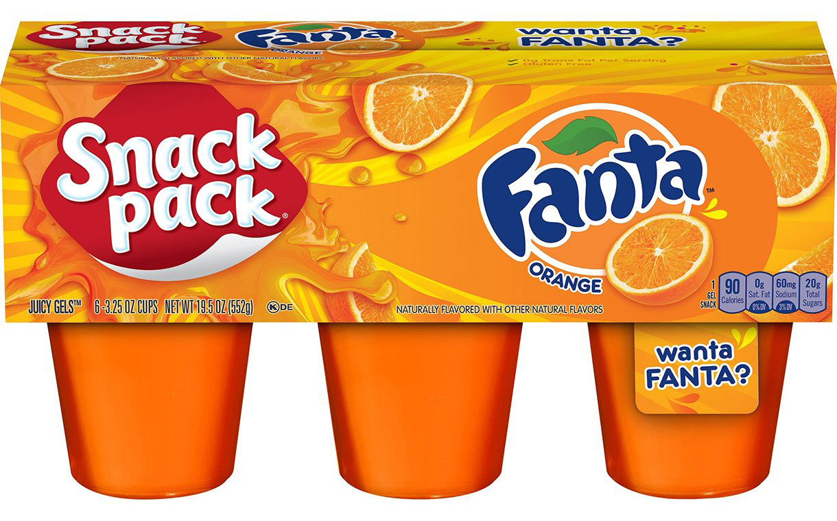Snack pack Fanta