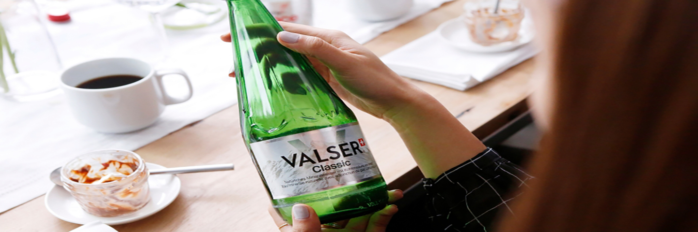 Coke pilots Valser Mineral Water