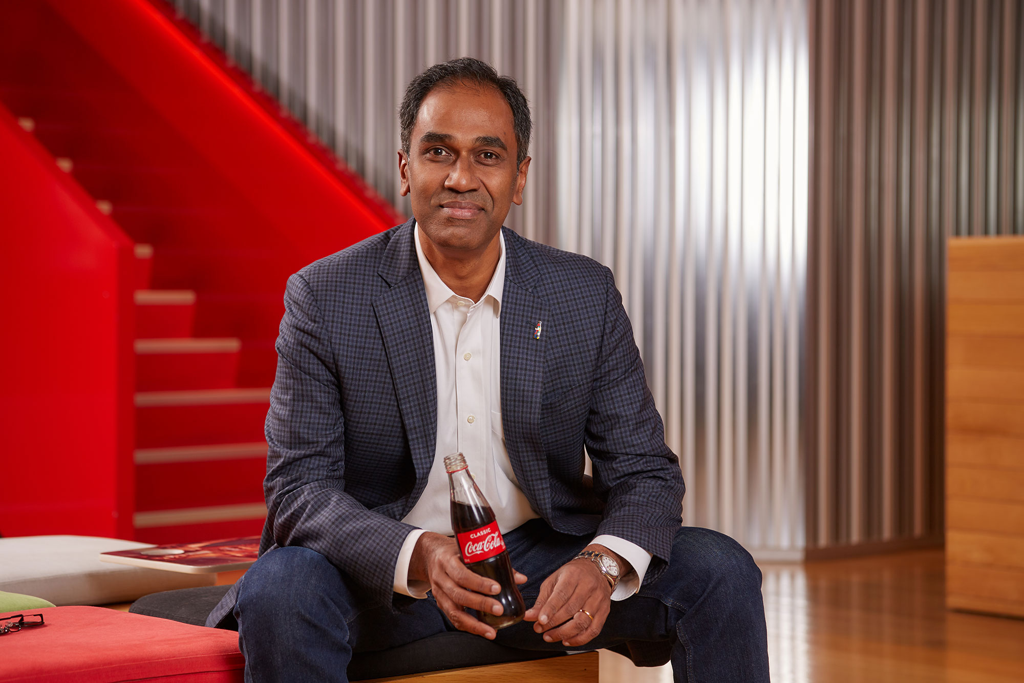 Headshot of Vamsi Mohan Thati, The Coca-Cola Company