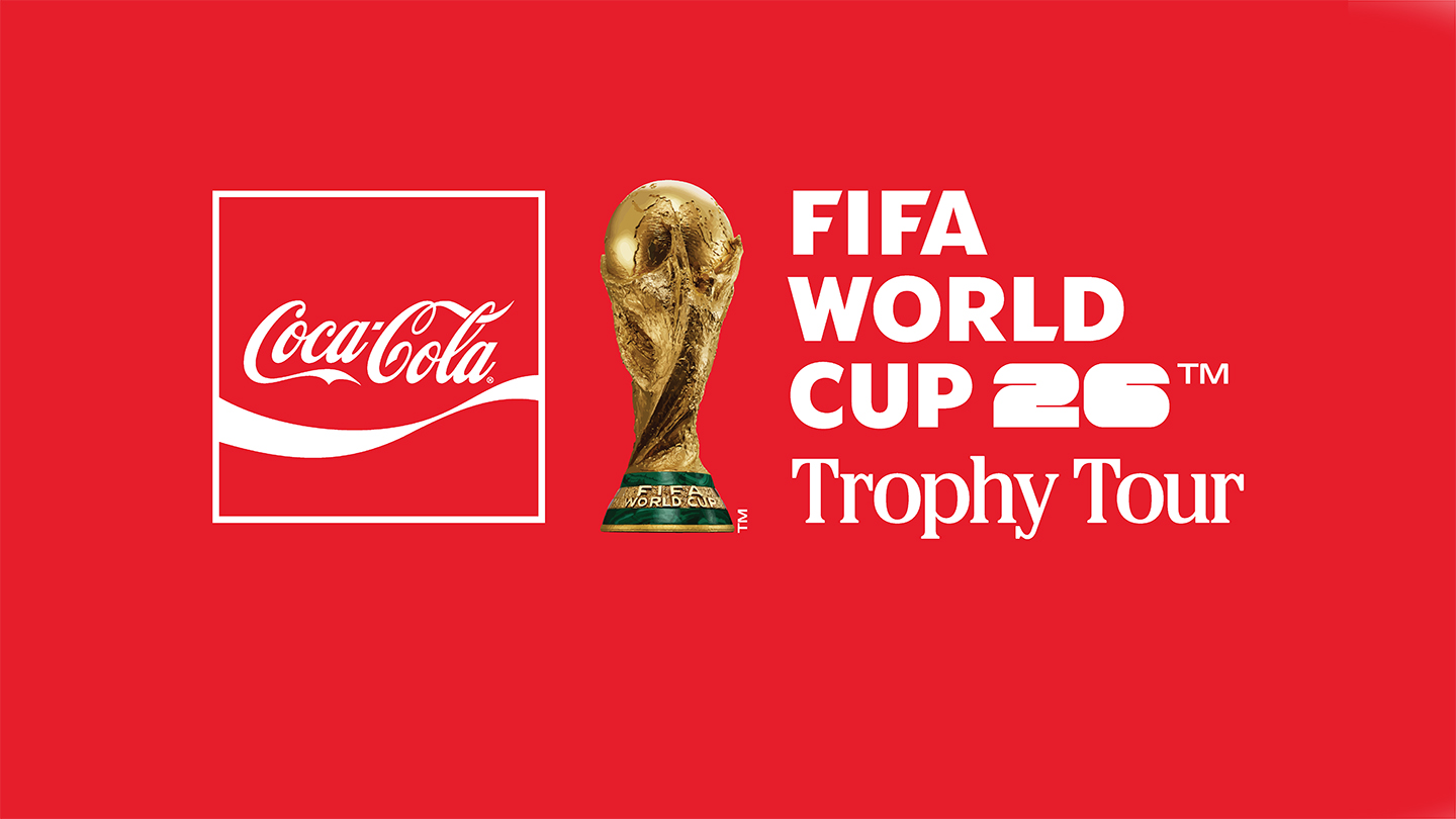 FIFA World Cup Trophy on Red