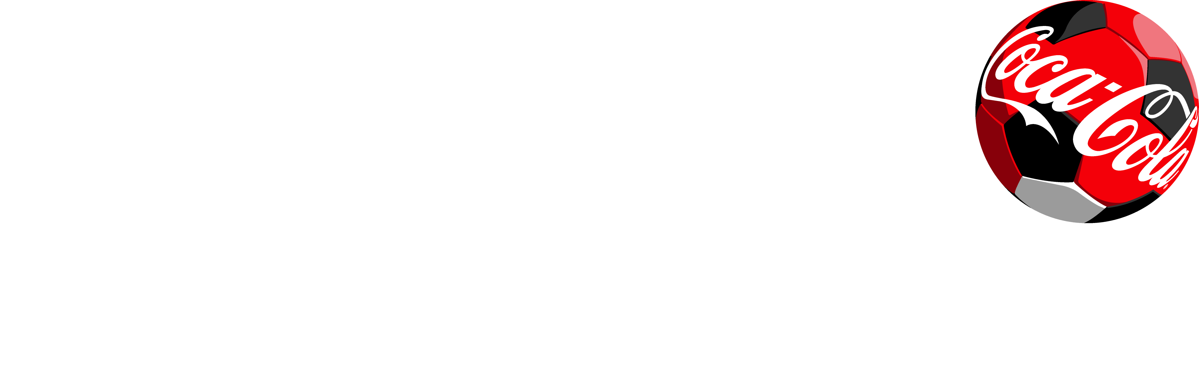 Coca-Cola FIFA Soccer Ball on Coca-Cola Ribbon