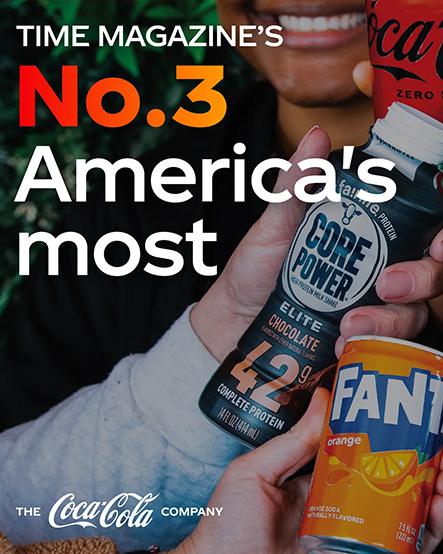 Time Magazine Ranks The Coca‑Cola Company 3rd Among America's Most Iconic Brands