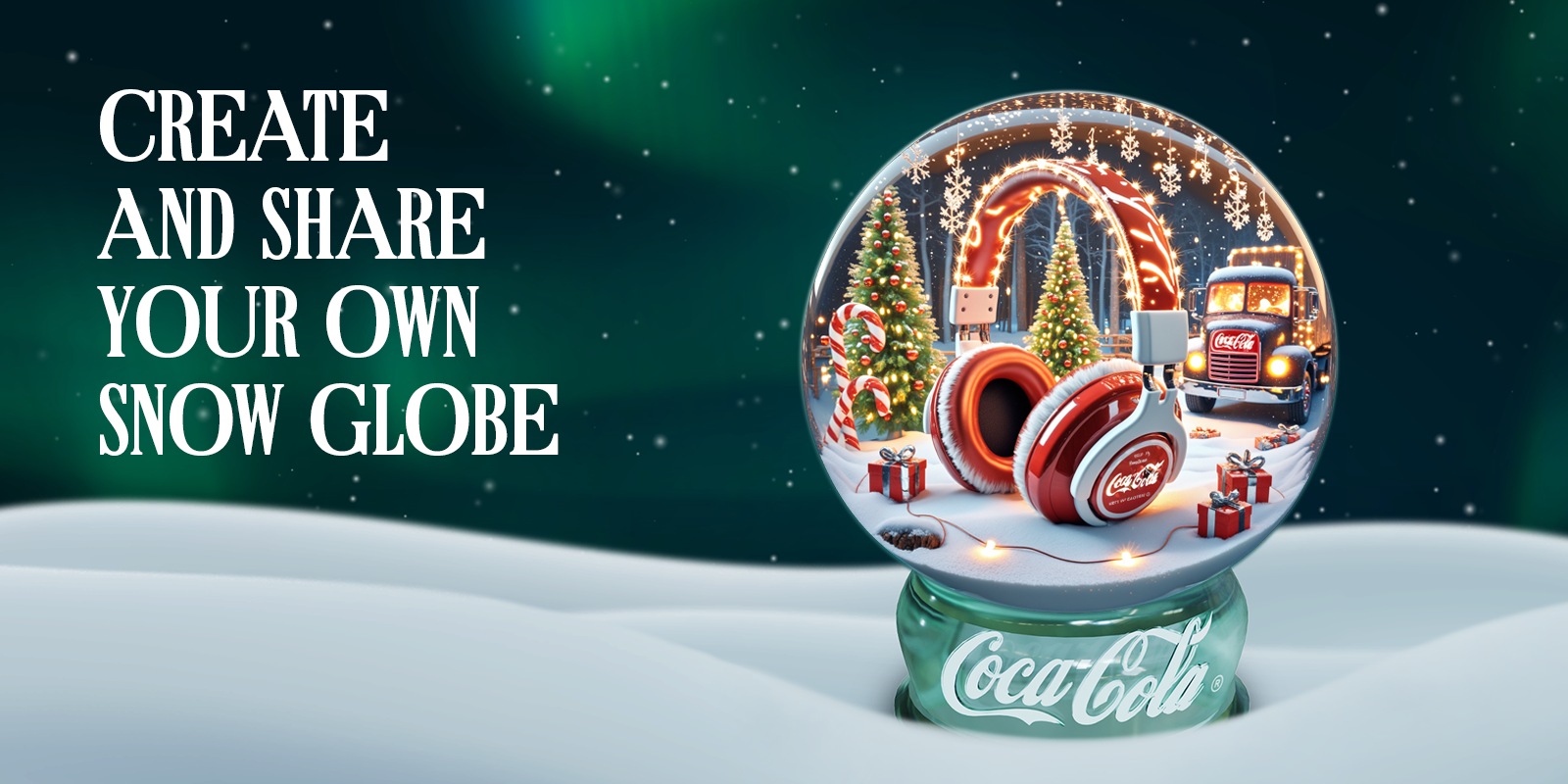 Create your own snow globe
