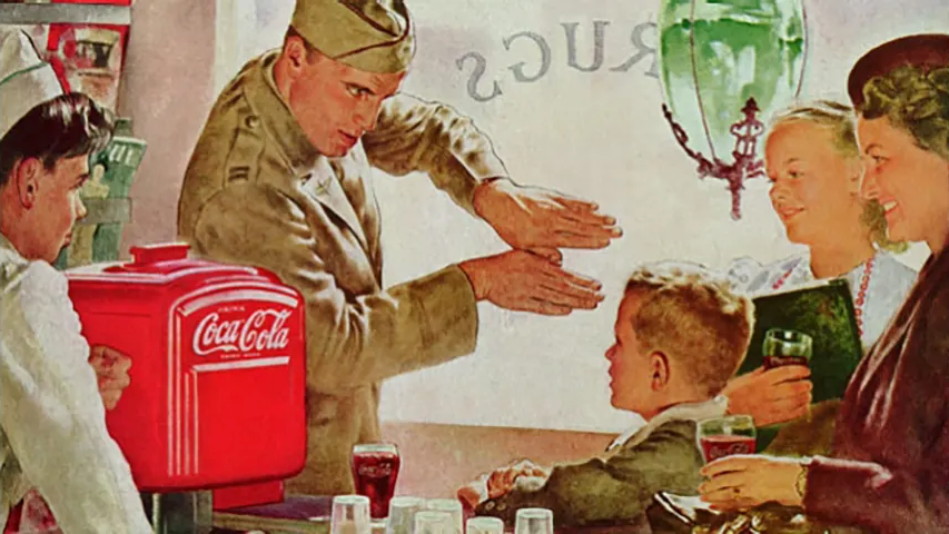 Coca-Cola WWII ad