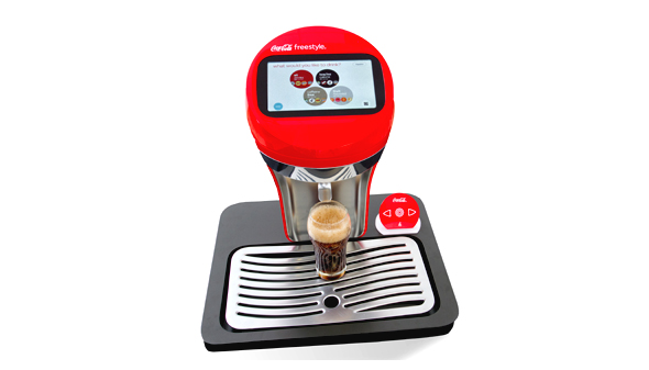 Coke sales freestyle machine