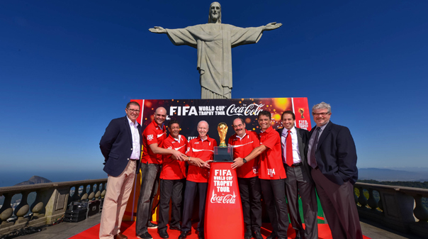 The global FIFA World Cup Trophy Tour™ by Coca-Cola in Rio