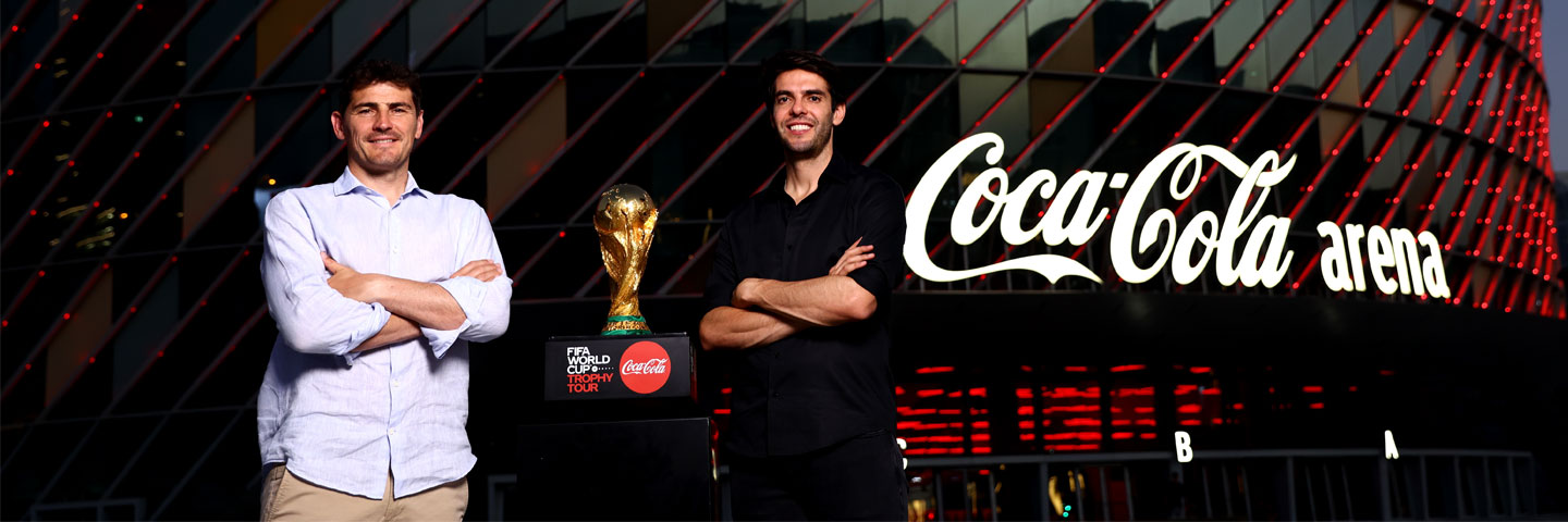 FIFA World Cup™️ Trophy Tour by Coca-Cola Kicks Off Global Journey in Dubai