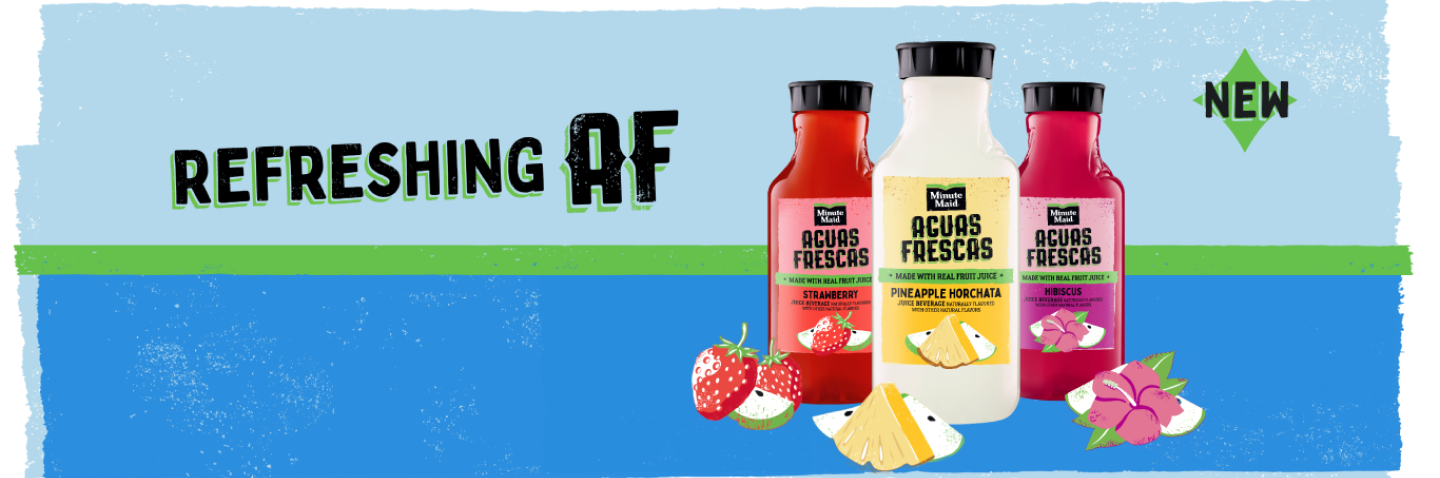 Minute Maid Aguas Frescas Offers Bold Twist On Juice Drinks 59 OFF