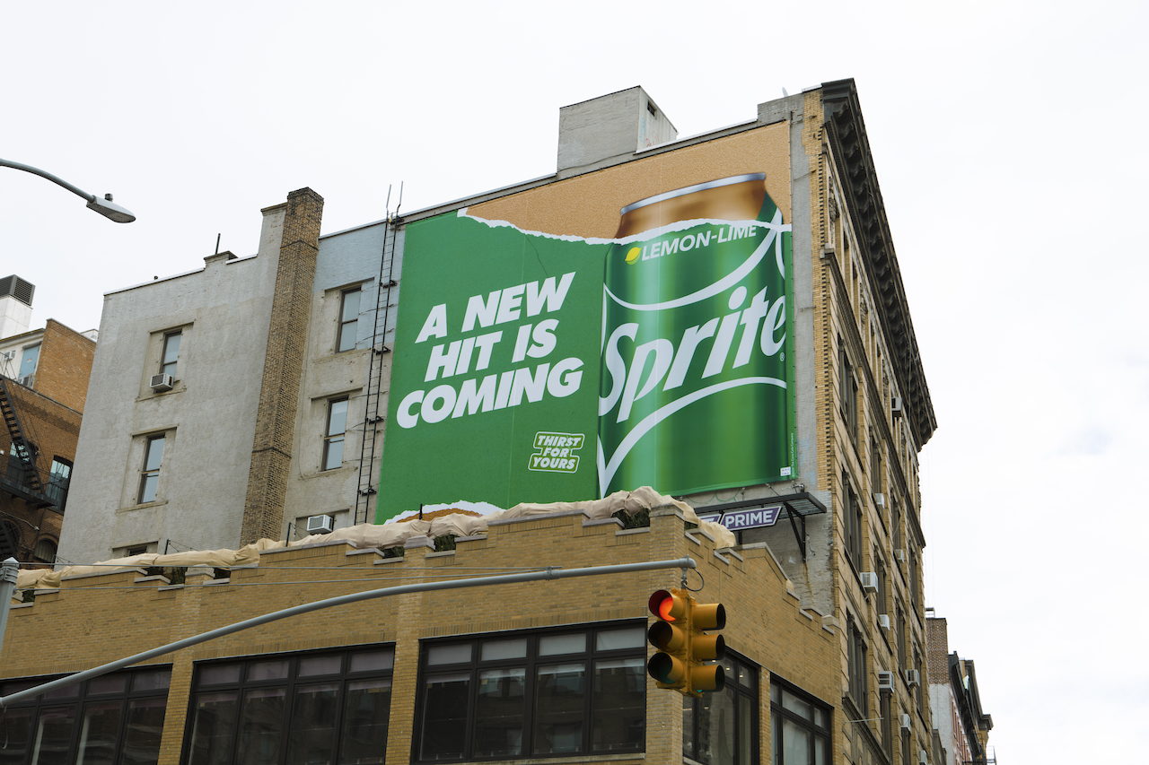 Sprite lemon-lime billboard