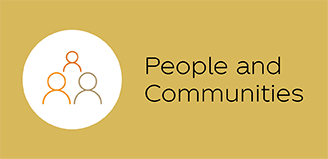 People and Communities icon for The Coca-Cola Company's 2021 Business, Environmental, Social & Governance Report