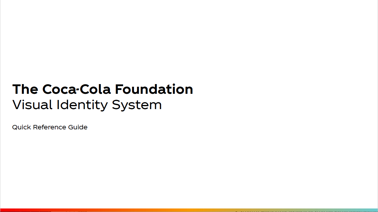 the-coca-cola-foundation-visual-identity