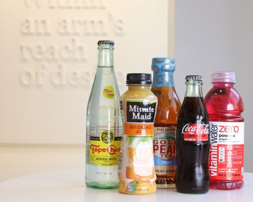 Coca-Cola low-sugar and sugar free beverages