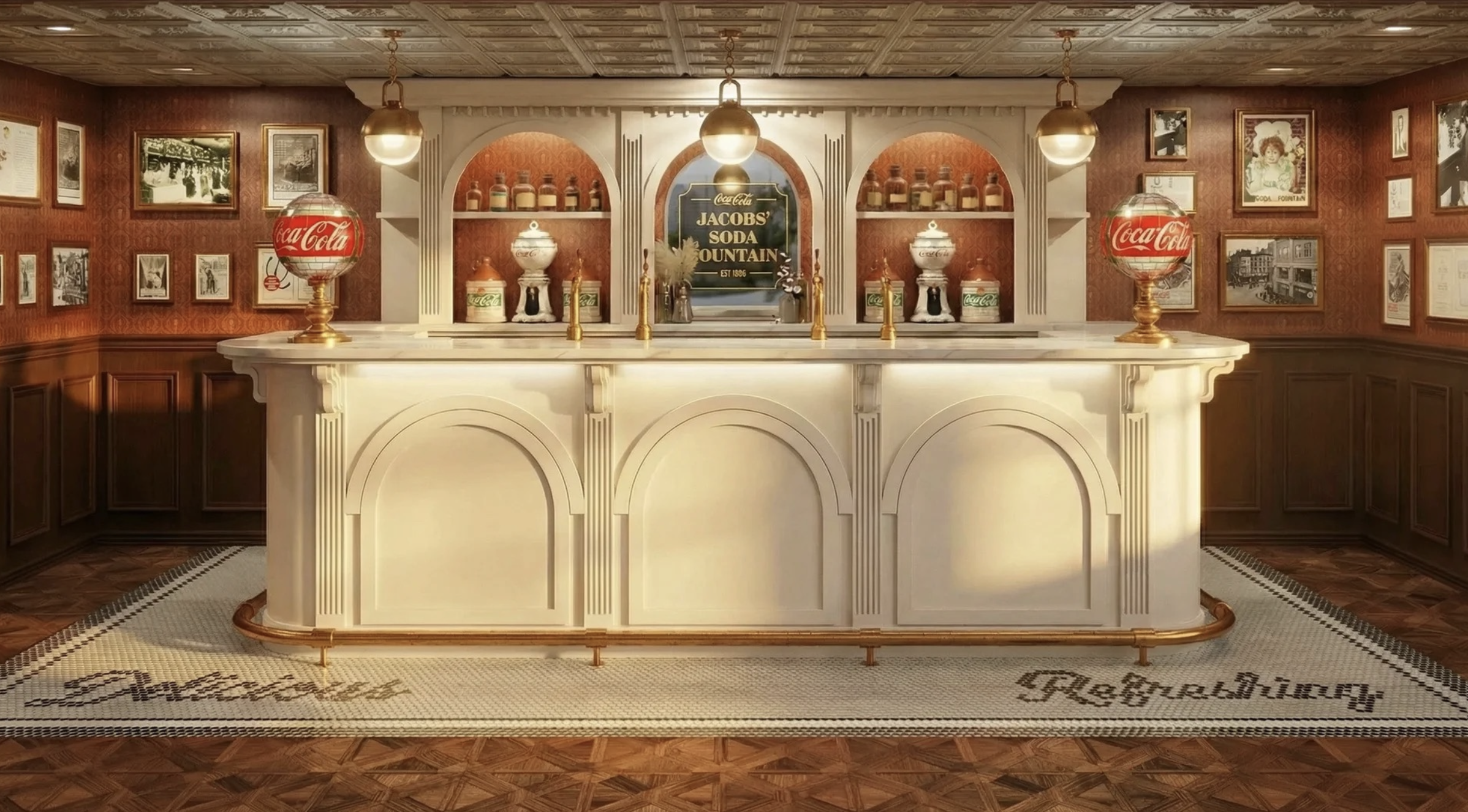 Jacobs' Soda Fountain Pours History at The Battery Atlanta