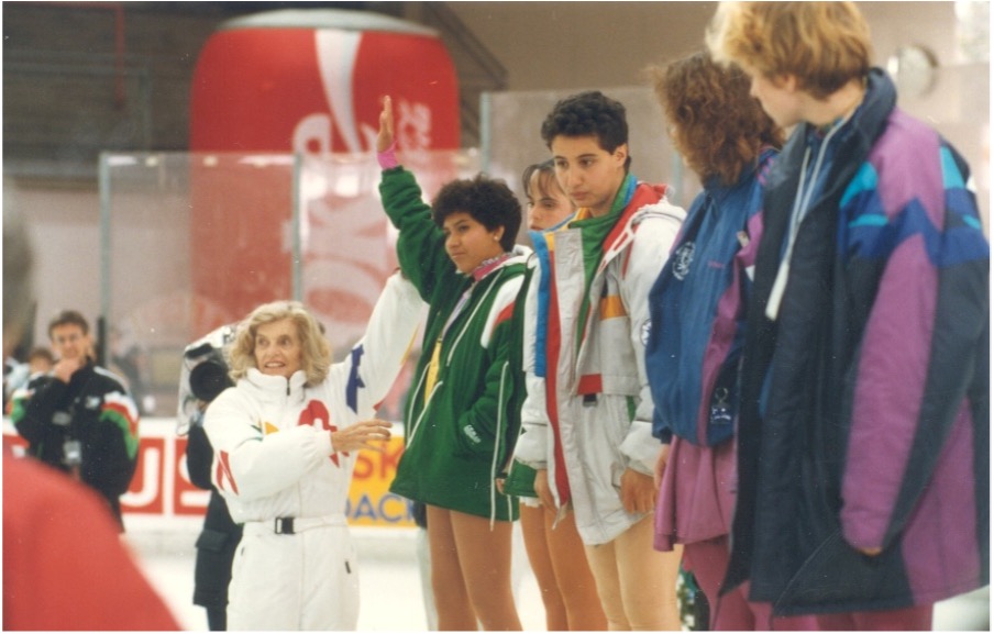The Coca-Cola Company and special olympics members