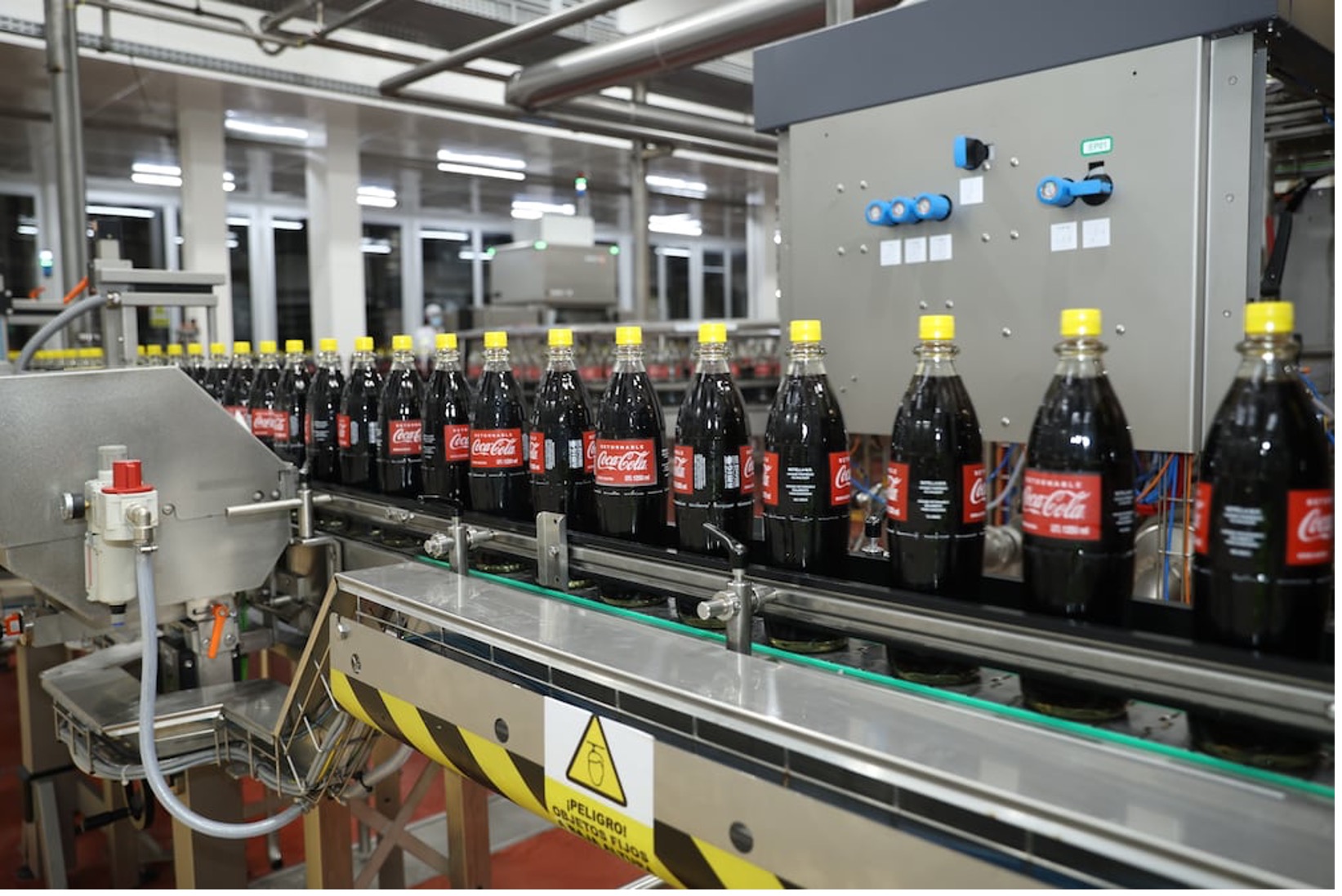 Refillable bottle production line