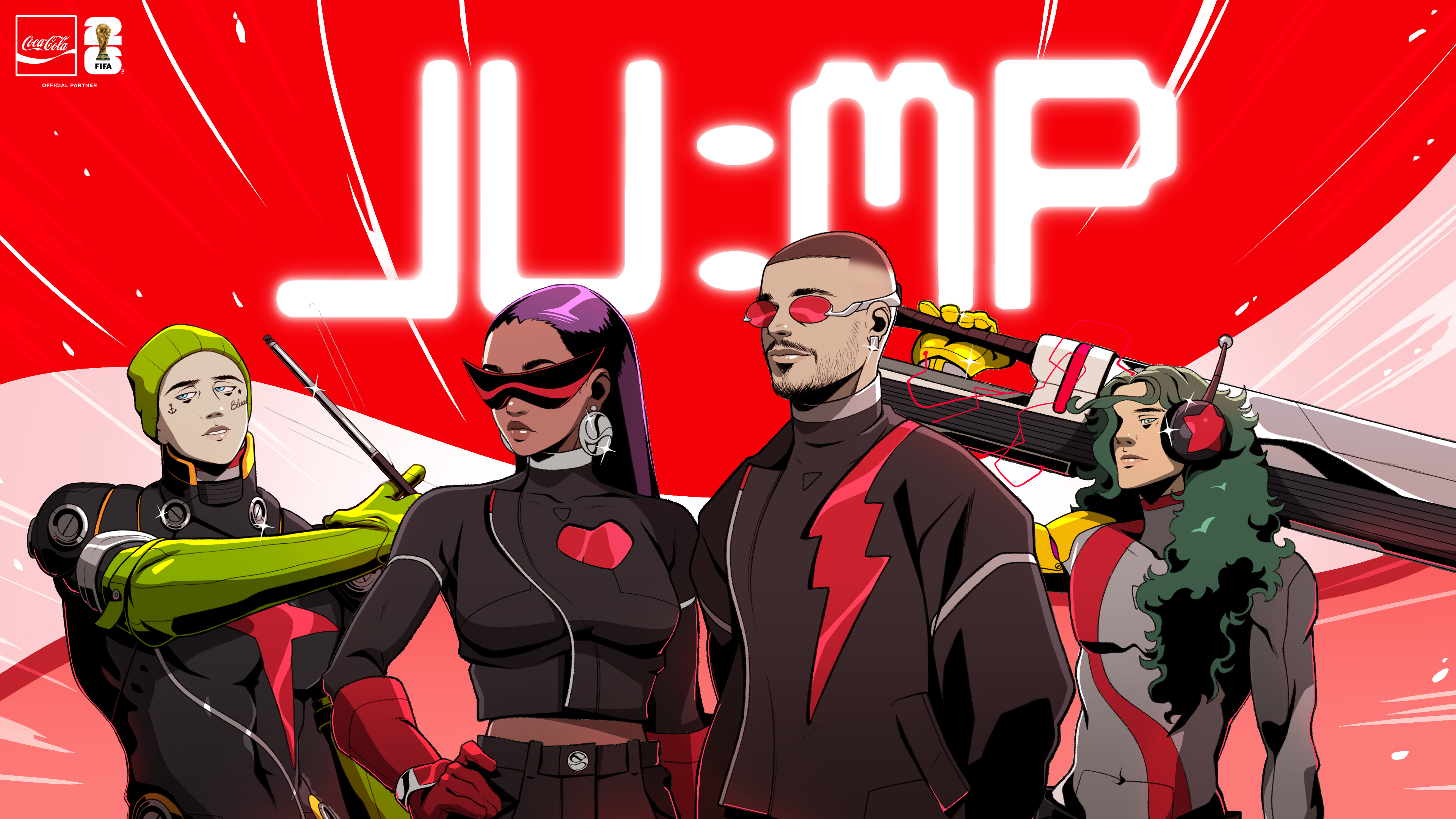 JUMP music video cover art