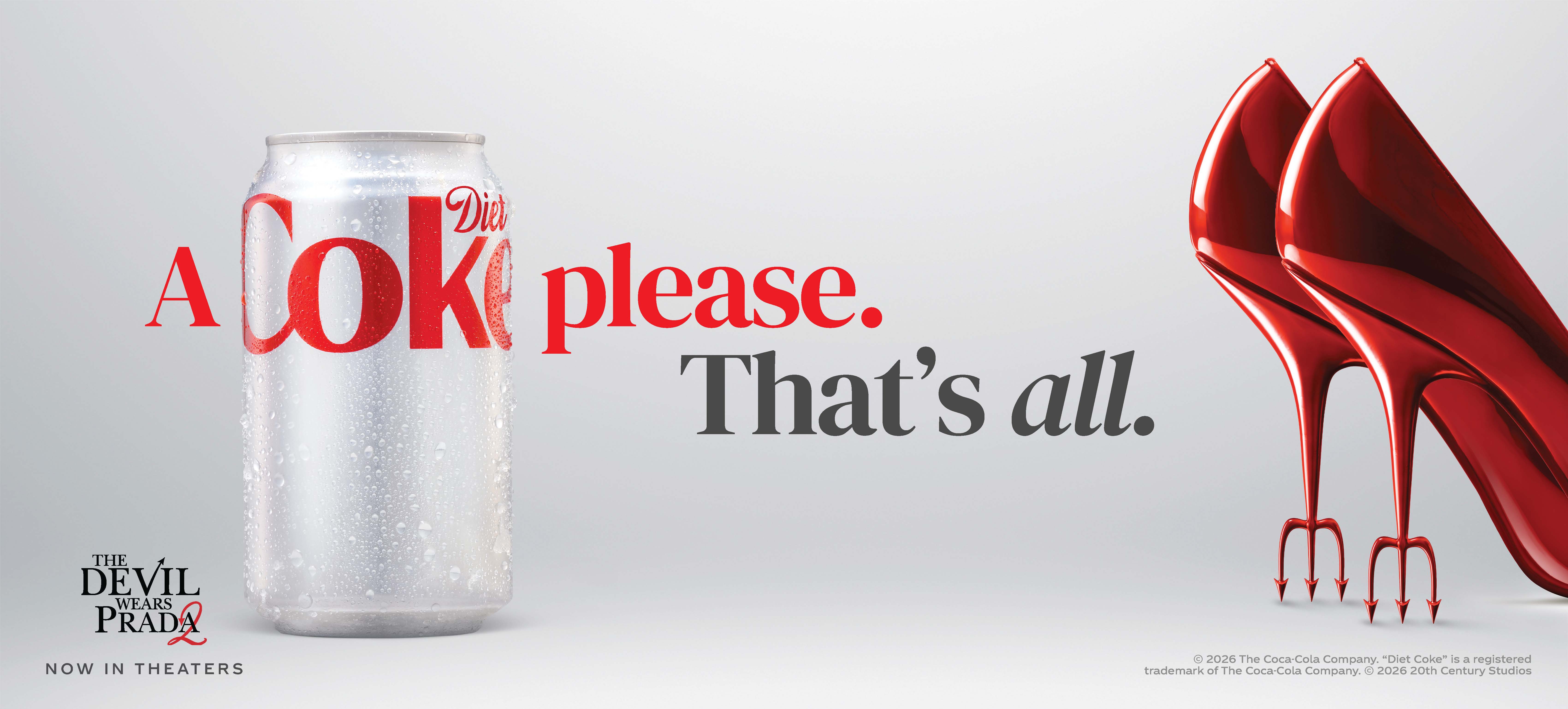 The Devil Wears Prada 2 and Coke: "A Coke Please. That's all.