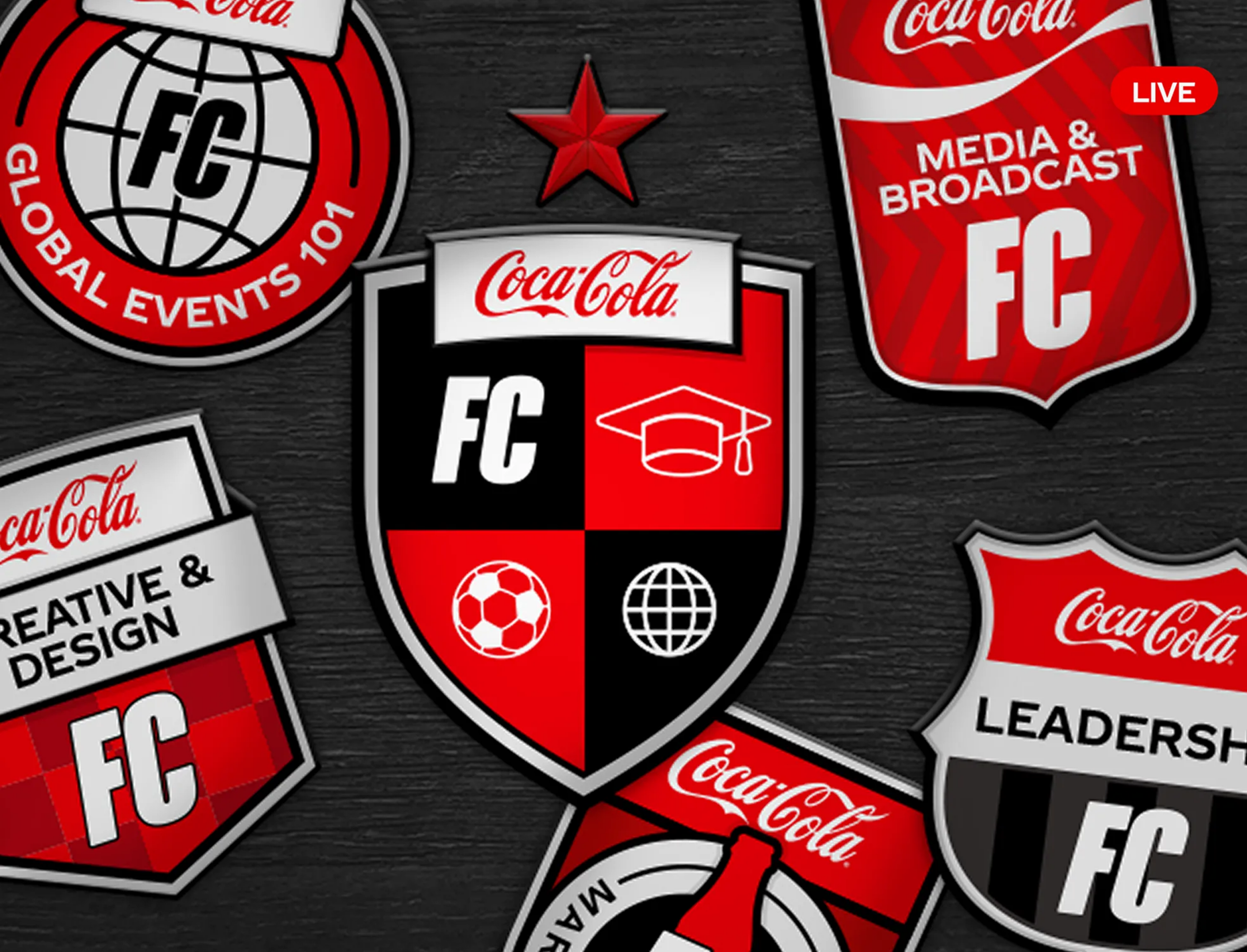 FC Academy logos