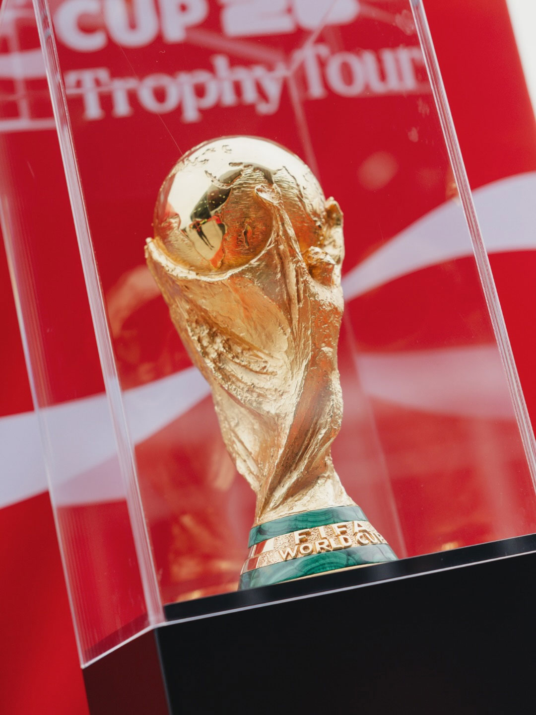 Close up of trophy