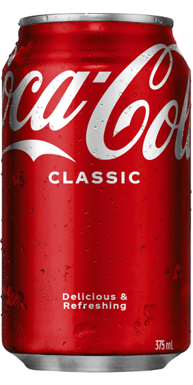 coca cola classic can