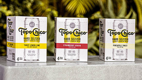 Coca-Cola Australia enters alcohol market with Topo Chico® Hard Seltzer