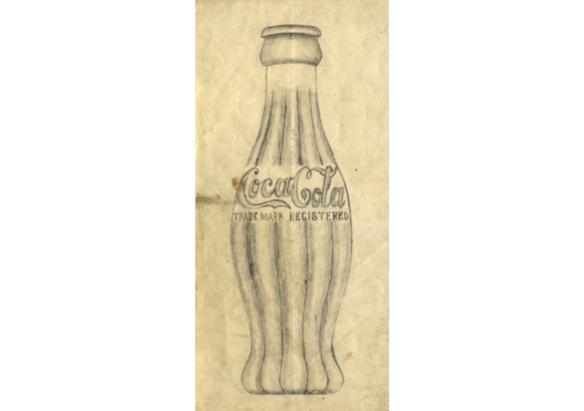 Drawing  CocaCola Bottle  Columbus Museum