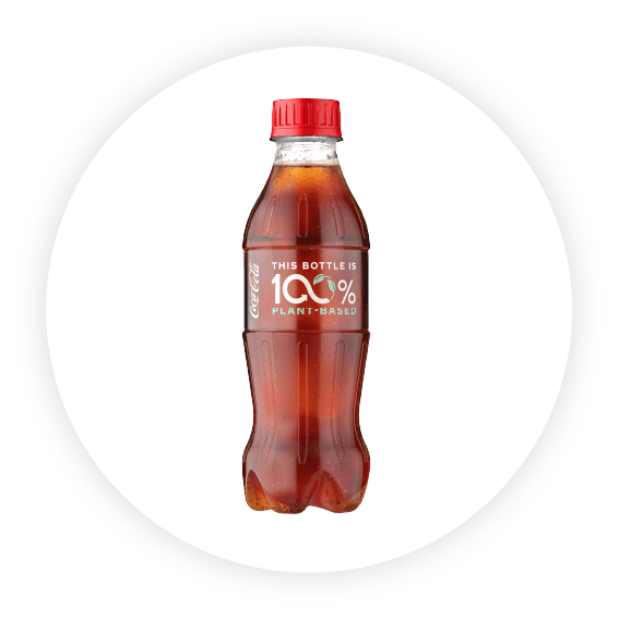 The Coca-Cola Company's 100% plant-based bottle