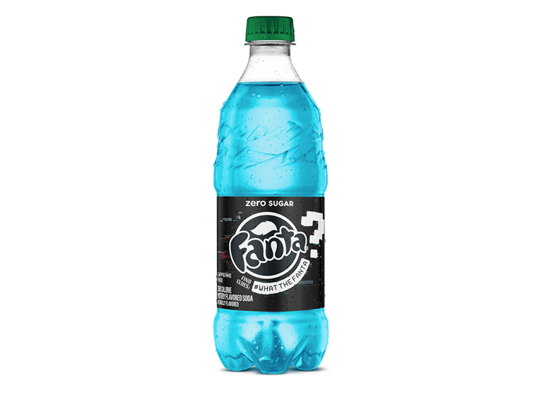 A Bottle of Blue Zero Sugar WTFanta