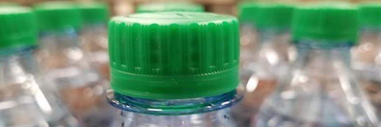 plastic bottle tops