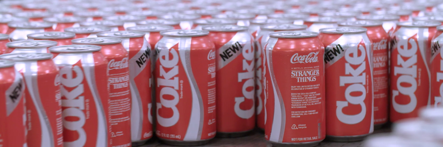 New Coke production line