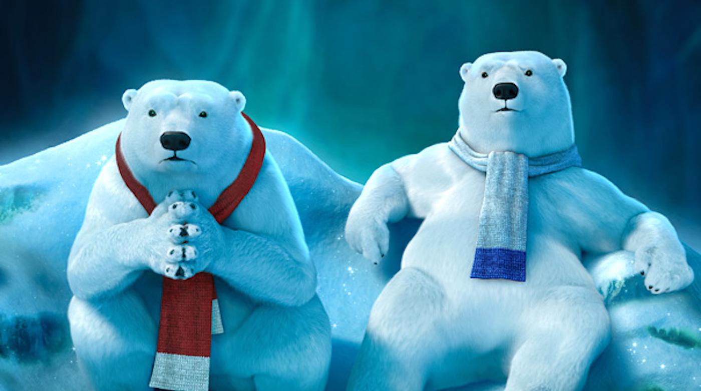 Coca-Cola Animated Polar Bears to "Catch" the Big Game | Press Release