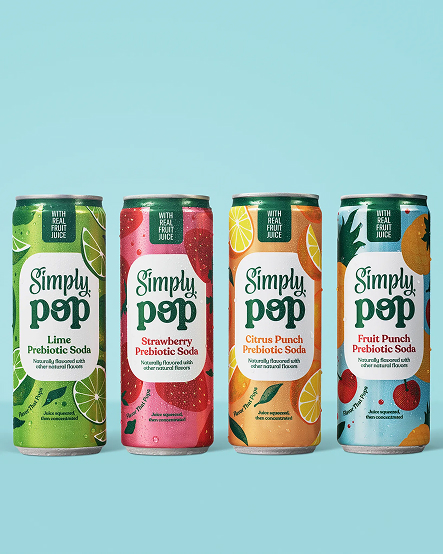 Simply Brings a Juicy Pop to Booming Prebiotic Soda Category